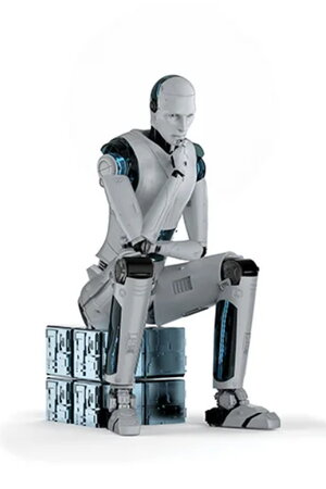 Robot thinking