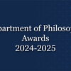 Department of Philosophy Awards